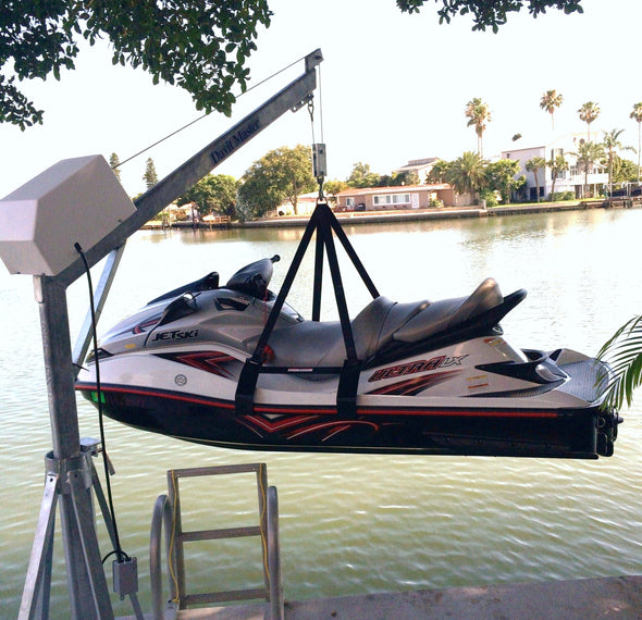 Aquacarts Ultra Sling PWC jet ski waverunner lift harness