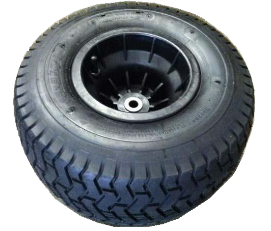 18" Tire on HD Black Wheel Series Rim