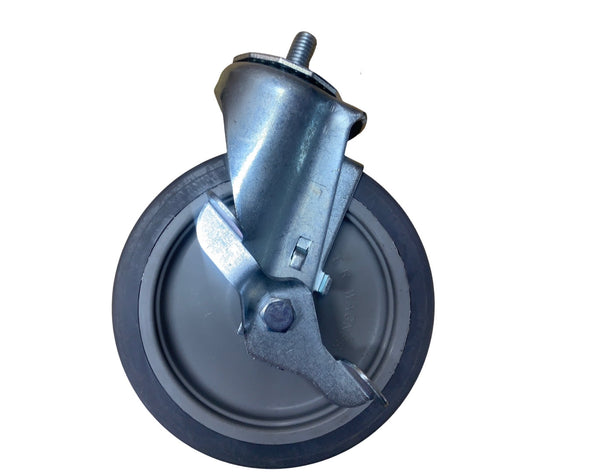 6’’ Soft Tread Caster w/brake - Caster assembly - Parts