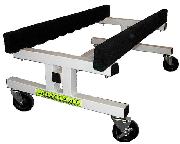 AQ-19 - Steel w/white powder coat / 5’’ non brake - PWC