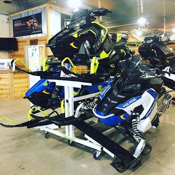 Aqua-Tree - White / Add Snowmobile conversion - Showroom